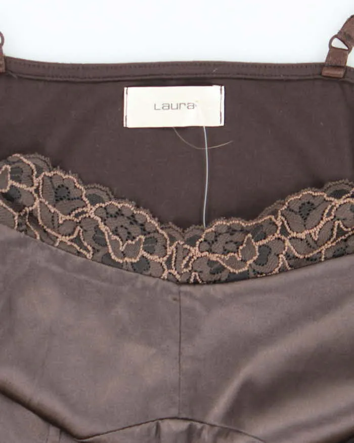 Vintage Y2k 00s Laura Satin Cami - M sold by Rokit product image thumbnail 5