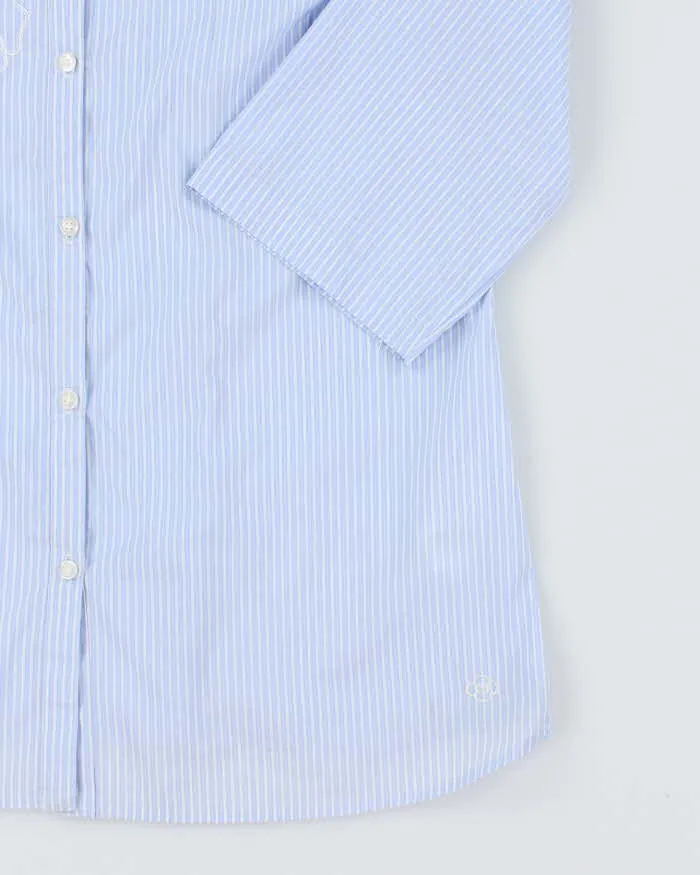 Vintage Y2k 00s Olsen Stripe Embroidered Blouse - L sold by Rokit product image thumbnail 4