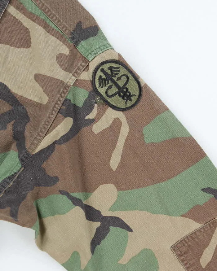 90s Vintage US Army Woodland BDU Jacket - Large sold by Rokit product image thumbnail 4