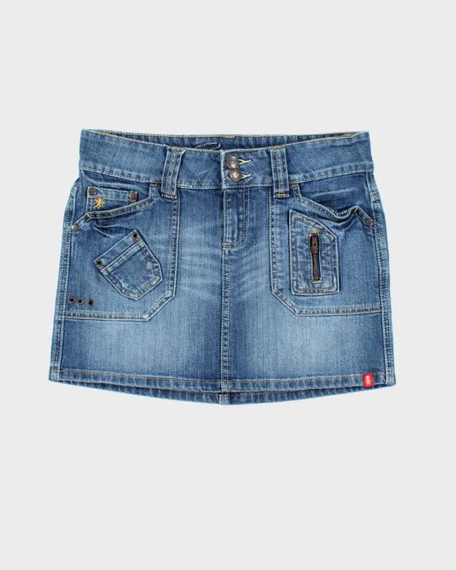 Vintage Y2k 00s Edc By Esprit Denim Mini Skirt - S sold by Rokit