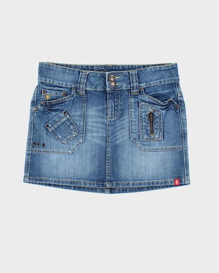 Vintage Y2k 00s Edc By Esprit Denim Mini Skirt - S sold by Rokit