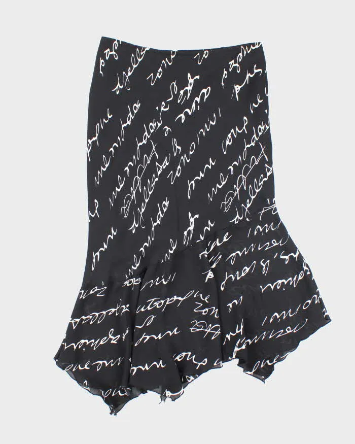 Vintage 90s Della Spiga Handkerchief Hem Skirt - S sold by Rokit