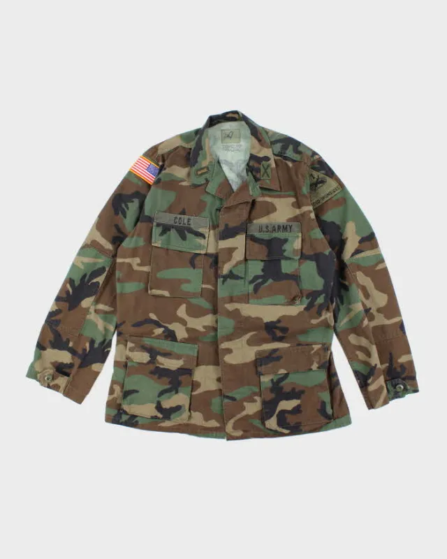 Stussy x Denim Tears Ripstop Down Army Jacket 'Camo' 315296