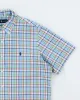 Vintage Y2K Ralph Lauren Check Short Sleeve Button Up Shirt - L sold by Rokit