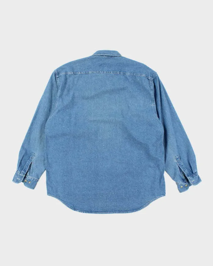 Vintage Timberland Oversized Denim Shirt - L sold by Rokit product image thumbnail 2