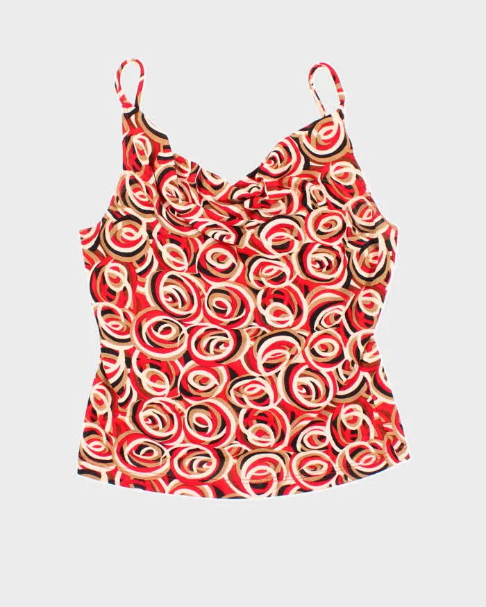 Vintage 90s 00s Perseption Cowl Neck Cami - S sold by Rokit