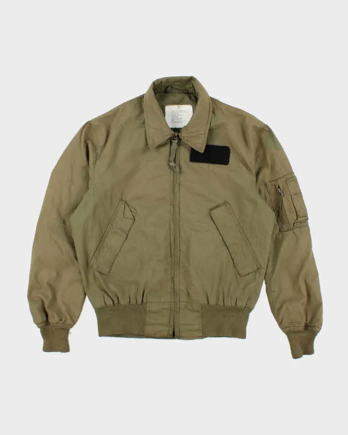 80s Vintage US Army Lightweight Flyers Jacket - X-Large sold by Rokit