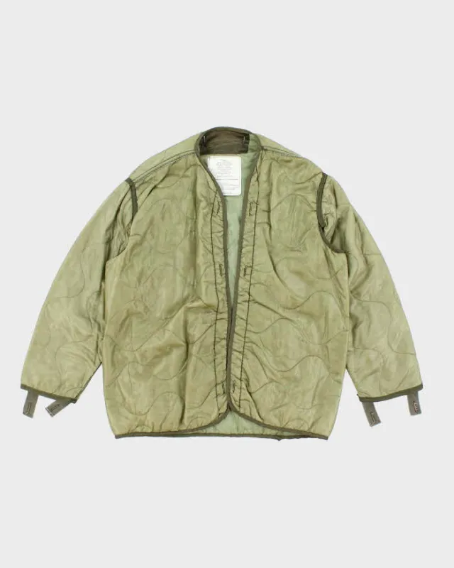 70s Vintage US Air Force Field Jacket Liner - Large sold by Rokit