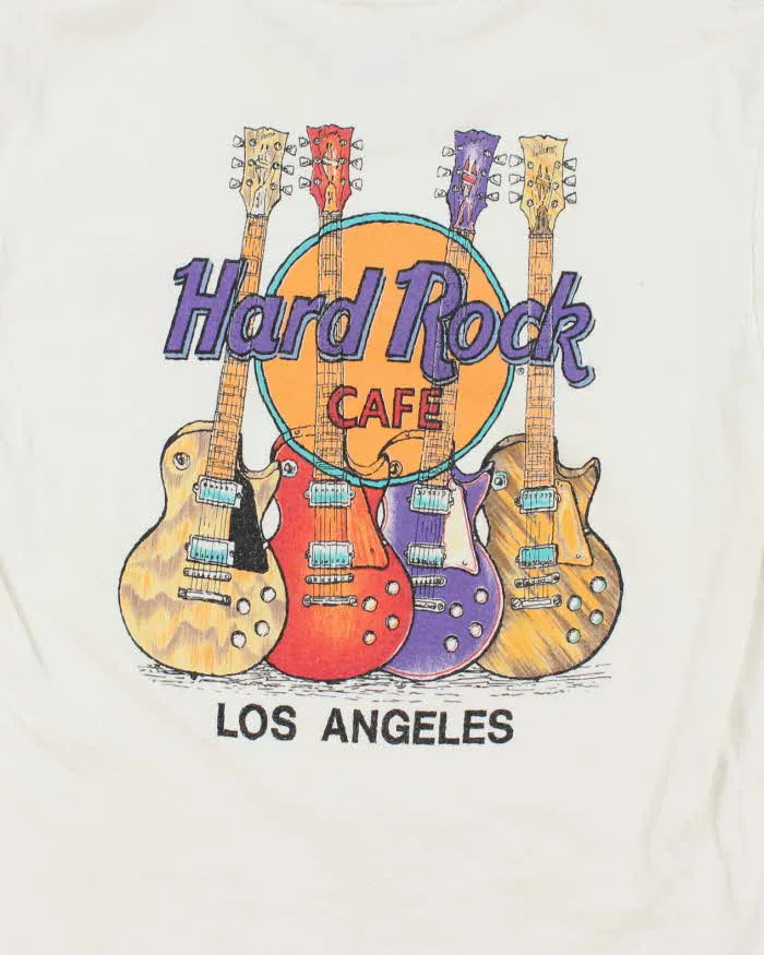 Vintage 90's Hard Rock Cafe LA Single Stitch T-Shirt - M sold by Rokit product image thumbnail 4