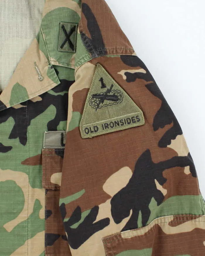 90s Vintage US Army Woodland BDU Jacket - Large sold by Rokit product image thumbnail 4