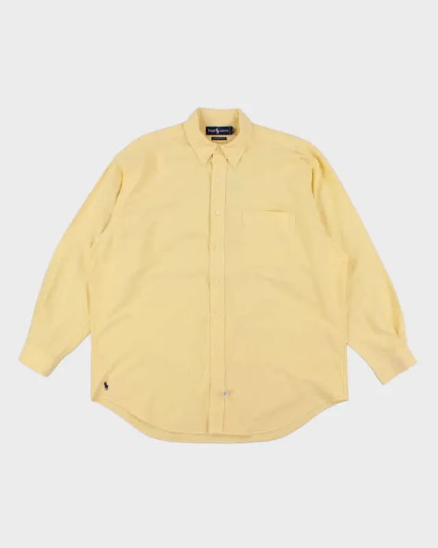 Vintage Ralph Lauren Oversized Long Sleeve Shirt - L sold by Rokit