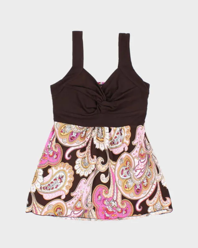 Vintage Y2k 00s Ripe Paisley Pattern Cami - XS sold by Rokit