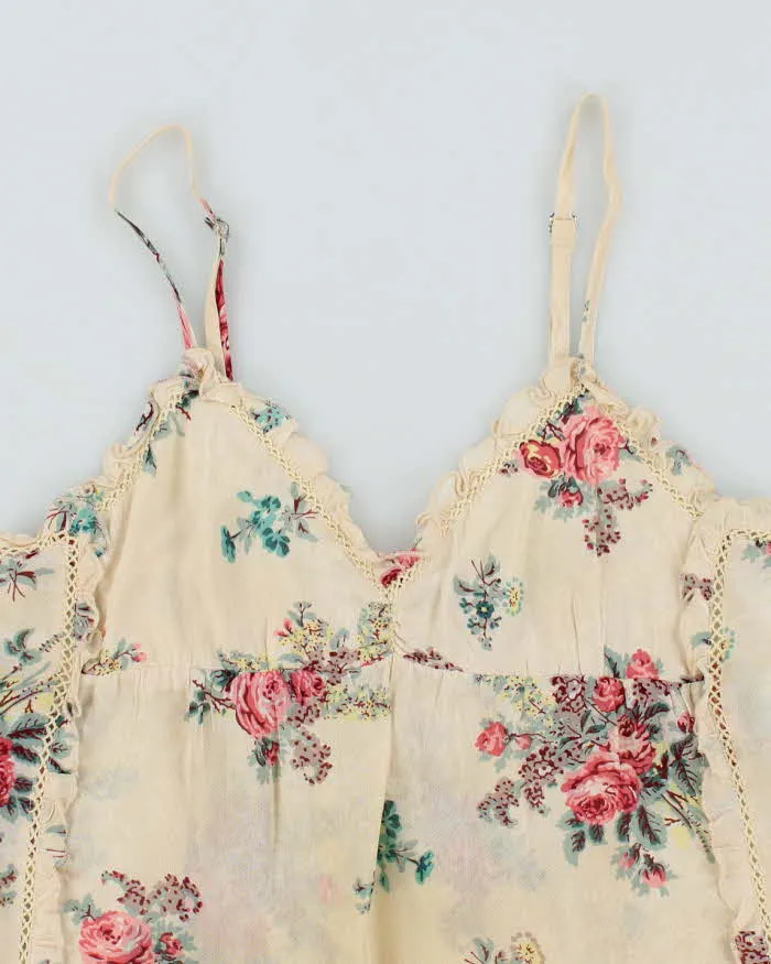 Vintage Y2k 00s Guess Mesh Floral Cami - M sold by Rokit product image thumbnail 3