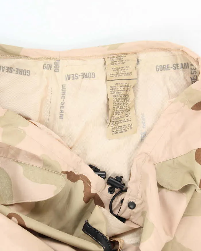 00s Vintage US army ECWCS Desert Camo Gore-Tex Trousers - 40x30 sold by Rokit product image thumbnail 5