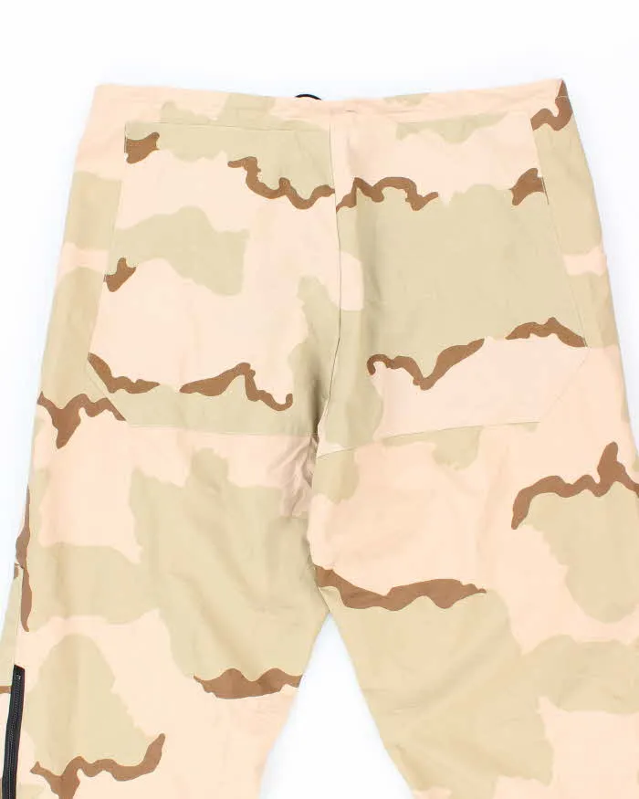 00s Vintage US army ECWCS Desert Camo Gore-Tex Trousers - 40x30 sold by Rokit product image thumbnail 4