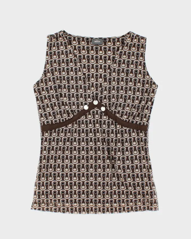 Vintage Y2k 00s Mexx Double Mesh Top - M sold by Rokit