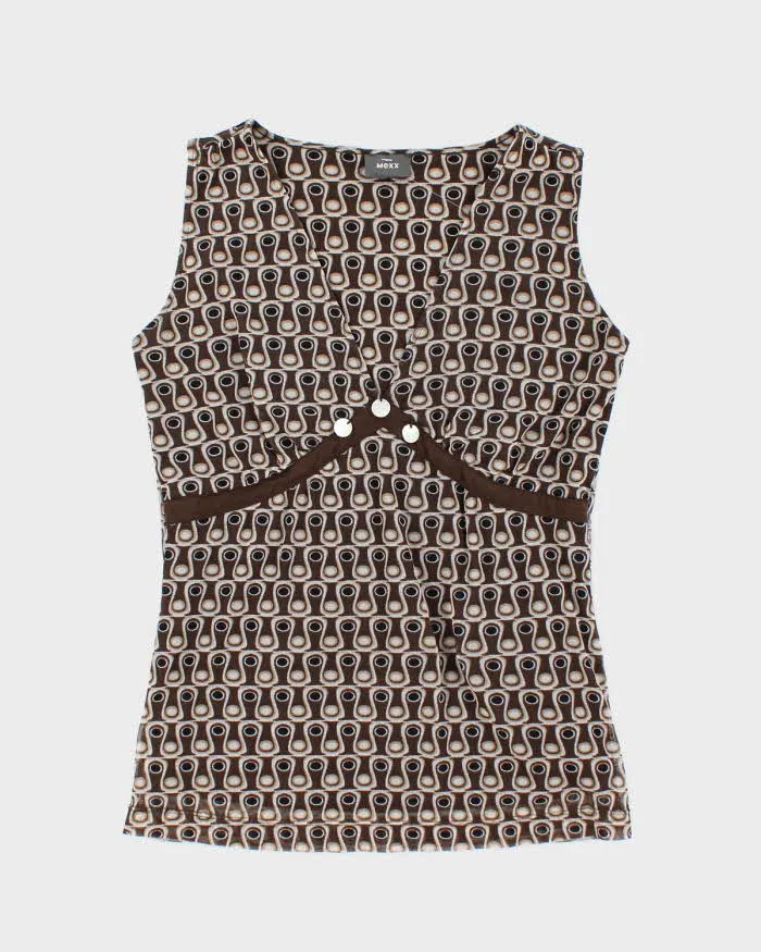 Vintage Y2k 00s Mexx Double Mesh Top - M sold by Rokit
