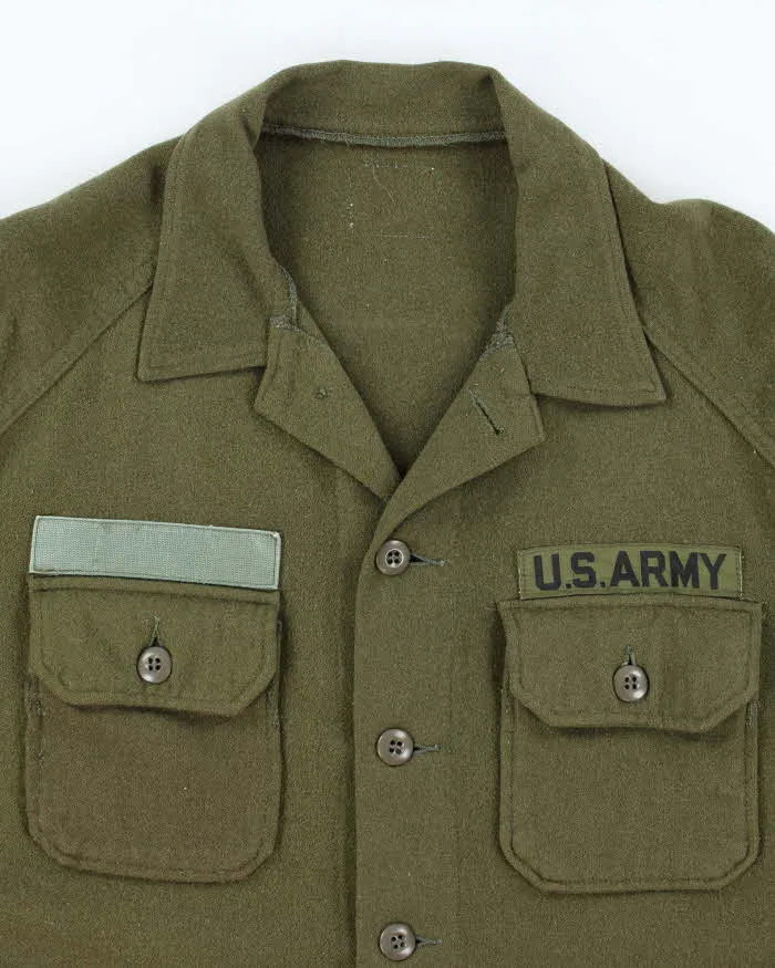 60s Vintage US Army Wool Field Shirt - Large sold by Rokit product image thumbnail 3