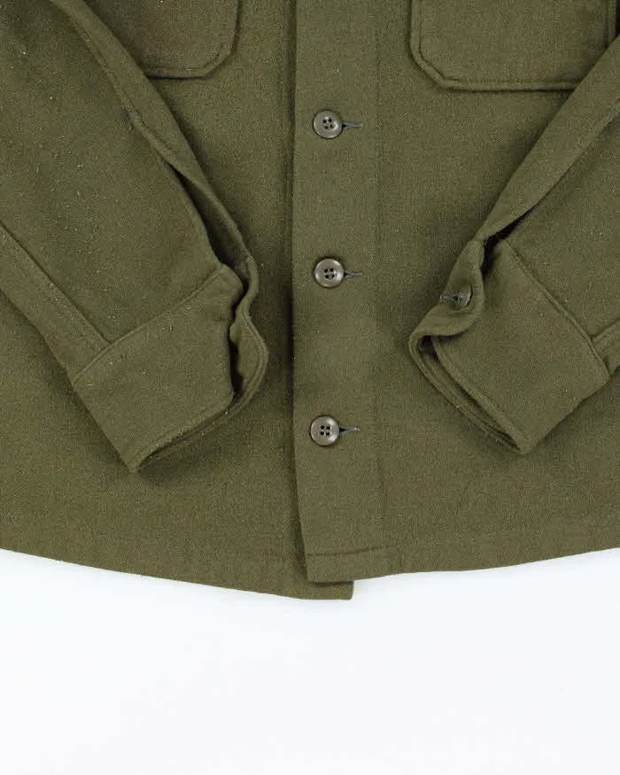 60s Vintage US Army Wool Field Shirt - Large sold by Rokit product image thumbnail 4