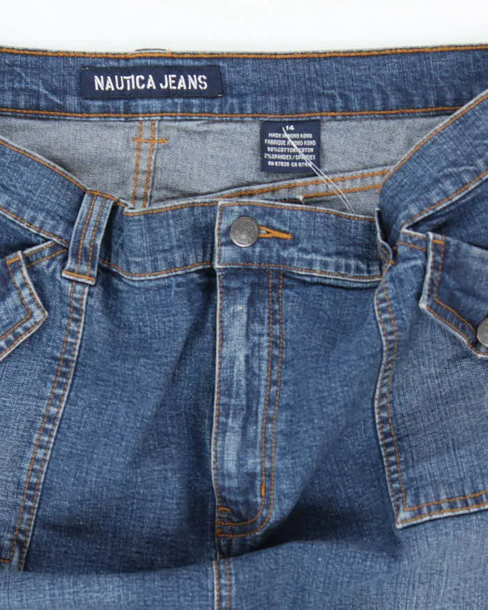 Vintage Y2k 00s Nautica Denim Skirt - L sold by Rokit product image thumbnail 5