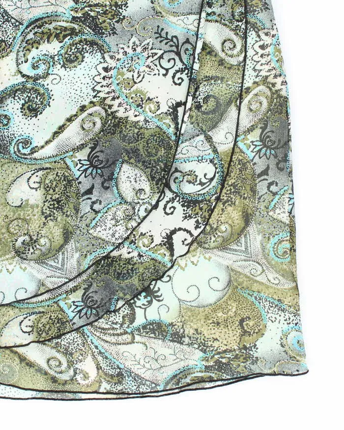 Vintage Y2k 00s Cleo Paisley Pattern Skirt - XS sold by Rokit product image thumbnail 3