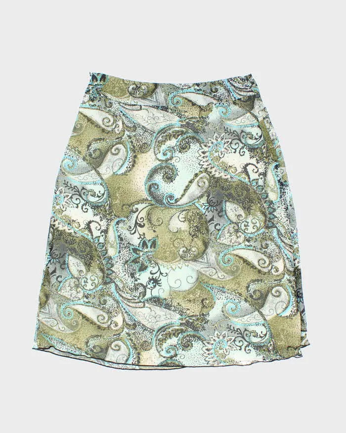 Vintage Y2k 00s Cleo Paisley Pattern Skirt - XS sold by Rokit product image thumbnail 2