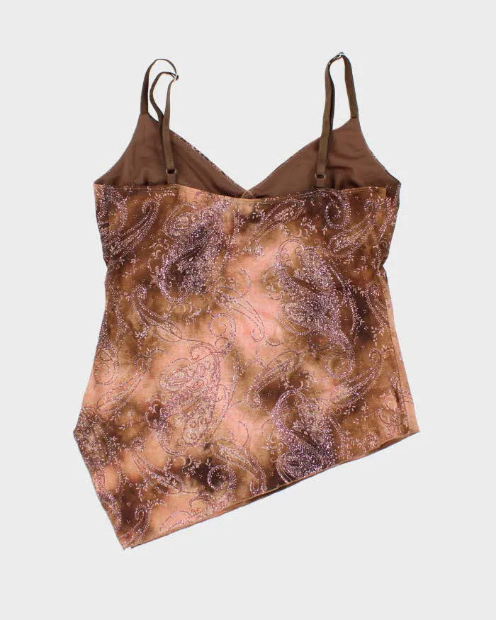 Vintage Y2k 00s Le Chateau Asymmetric Hem Cami - M sold by Rokit product image thumbnail 2