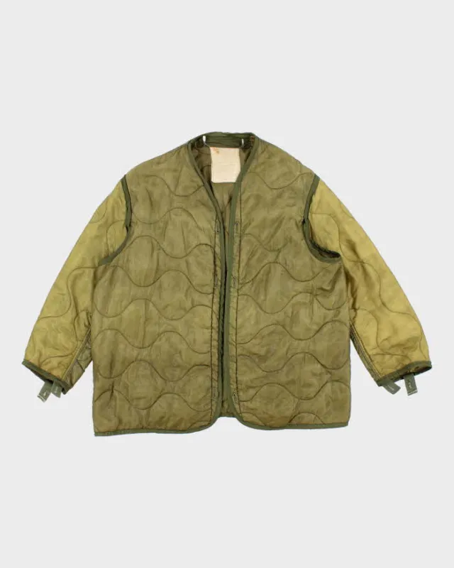 70s Vintage US Army M65 Jacket Liner - Large sold by Rokit