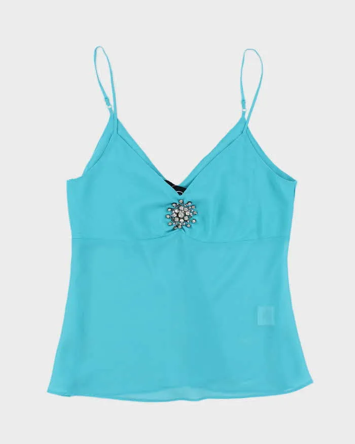 Vintage Y2k 00s Dynamite Mesh Cami - M sold by Rokit