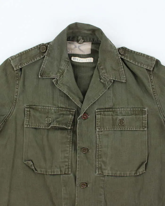 50s Vintage Dutch Army HBT Shirt - X-Large sold by Rokit product image thumbnail 3