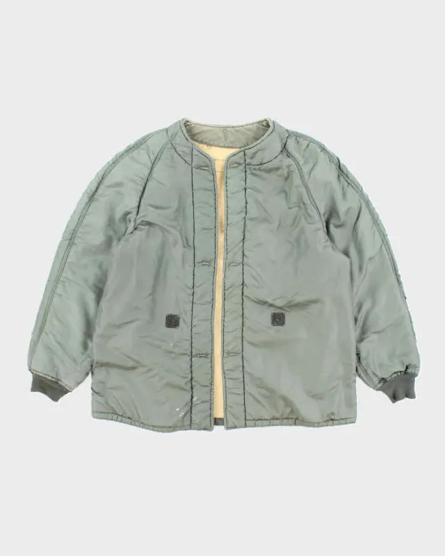 60s Vintage US Air Force Field Jacket Liner - Large sold by Rokit