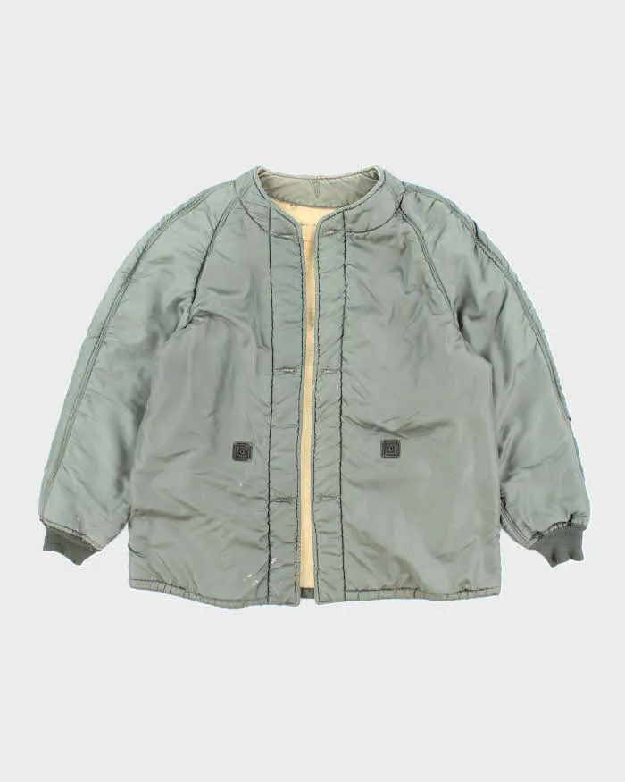 60s Vintage US Air Force Field Jacket Liner - Large sold by Rokit