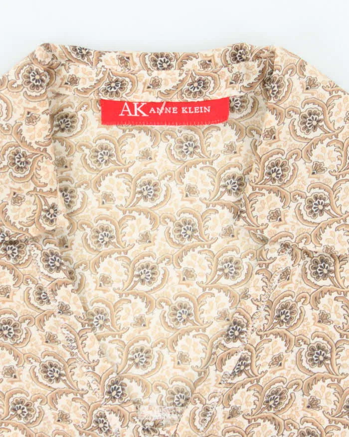 Vintage 90sAnne Klein Silk Blouse - M sold by Rokit product image thumbnail 5