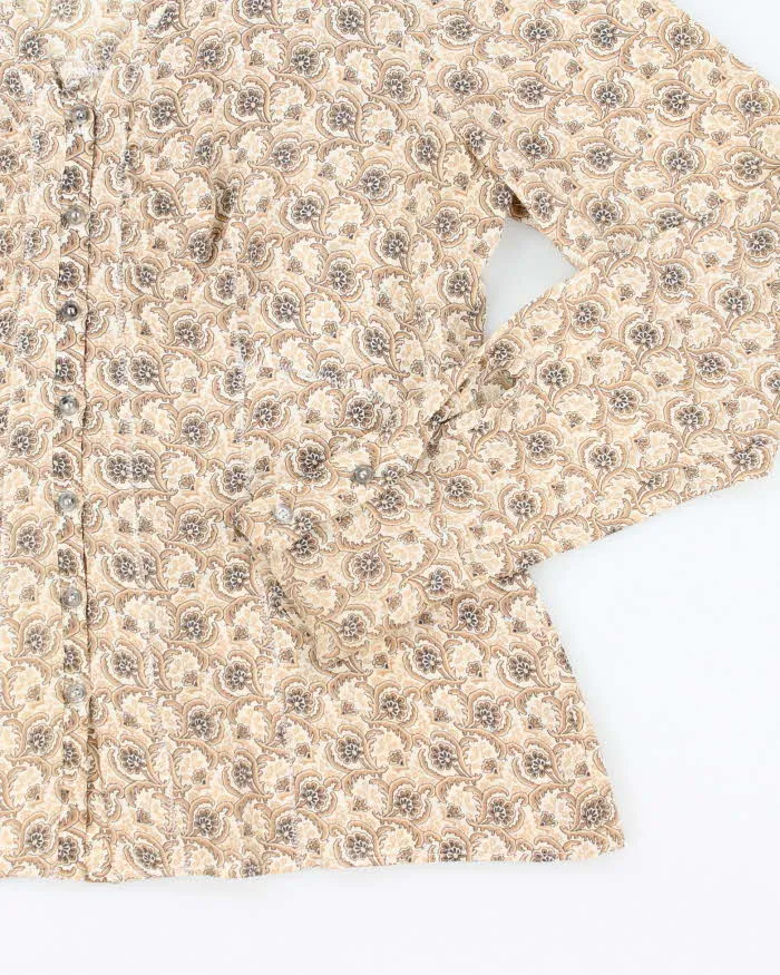Vintage 90sAnne Klein Silk Blouse - M sold by Rokit product image thumbnail 4