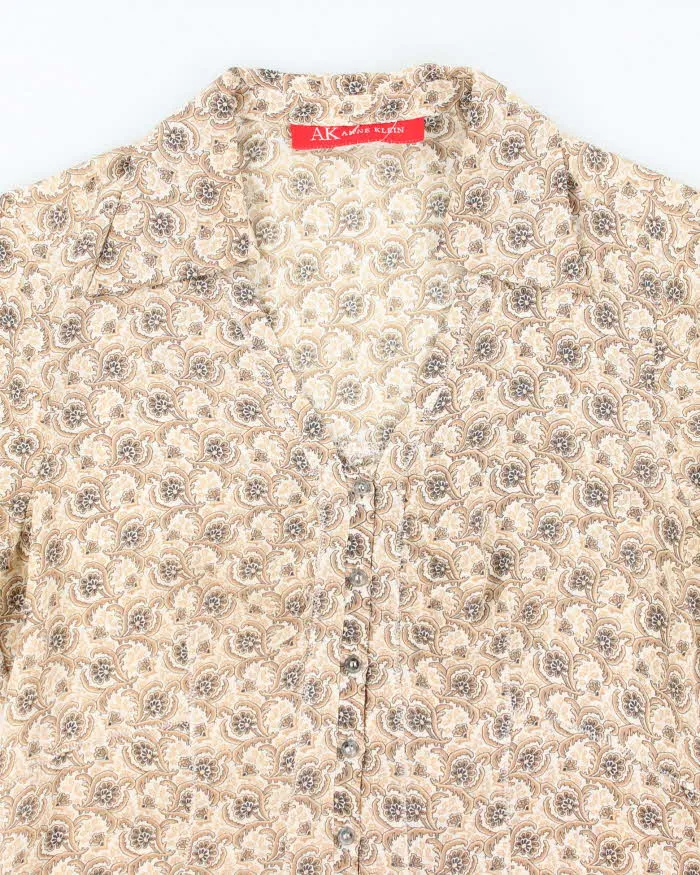 Vintage 90sAnne Klein Silk Blouse - M sold by Rokit product image thumbnail 3