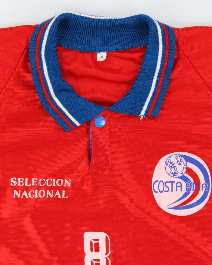 Vintage 90's Costa Rica International Oversized Football Shirt - XL sold by Rokit product image thumbnail 5