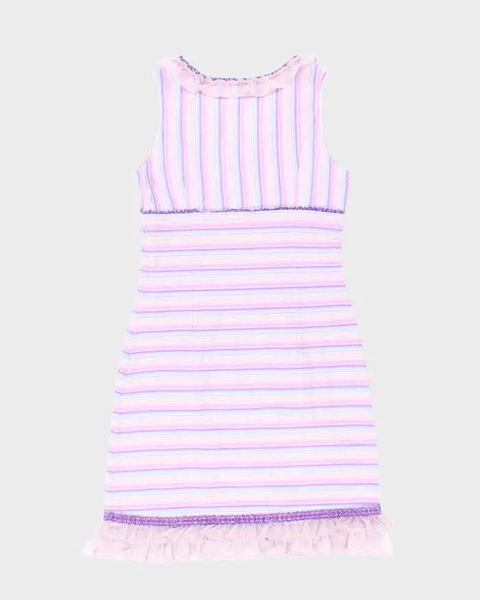 Vintage Y2k 00s Any-all Stripe Dress - S sold by Rokit product image thumbnail 3