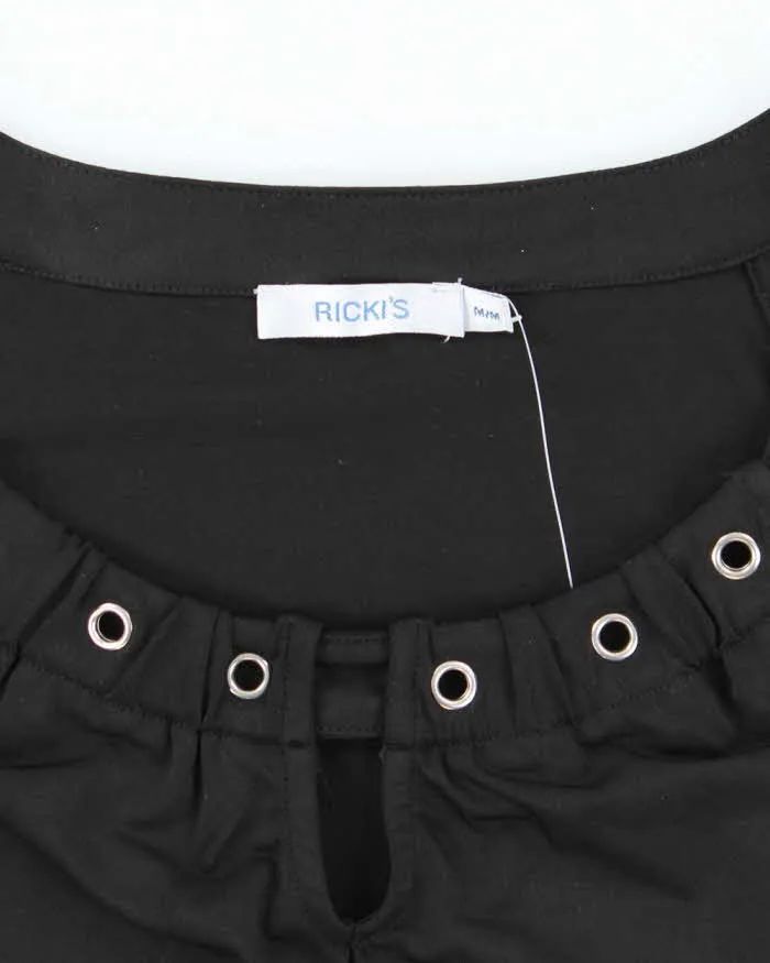 Vintage Y2k 00s Ricki's Eyelet Top - M sold by Rokit product image thumbnail 5