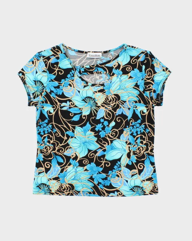 Vintage 90s Carol Rose Cut-out Top - M sold by Rokit