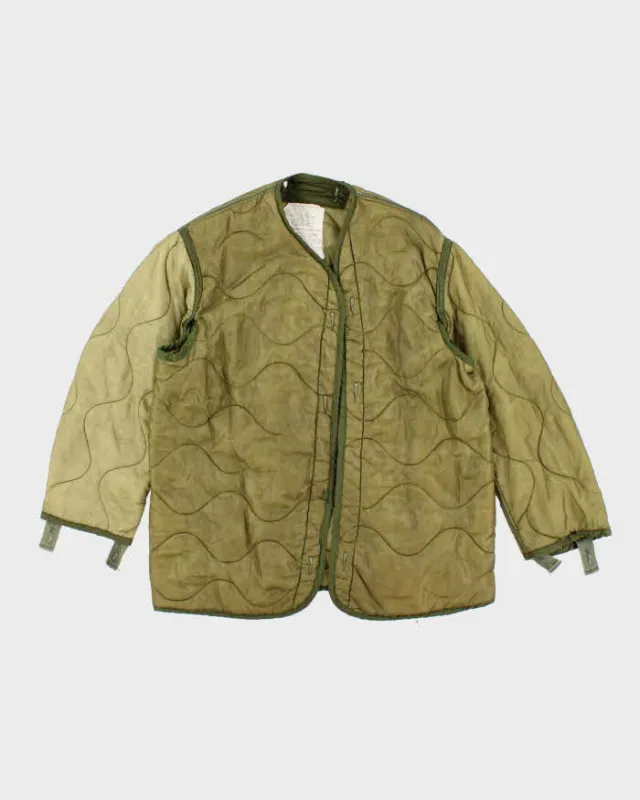 70s Vintage US Air Force Field Jacket Liner - Large sold by Rokit