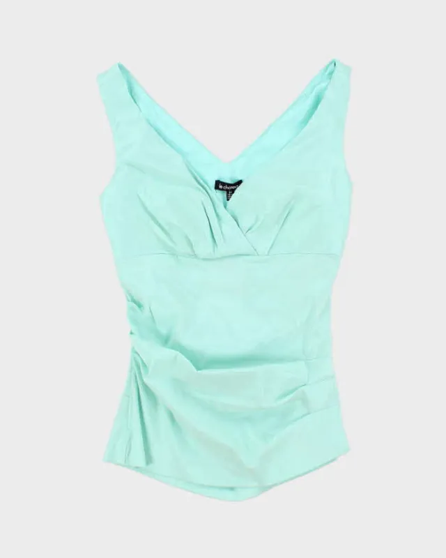 Vintage Y2k 00s Le Chateau Iridescent Top  - S sold by Rokit