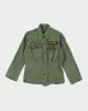50s Vintage US Army Women's HBT Shirt - Small sold by Rokit