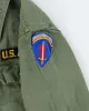 50s Vintage US Army Women's HBT Shirt - Small sold by Rokit