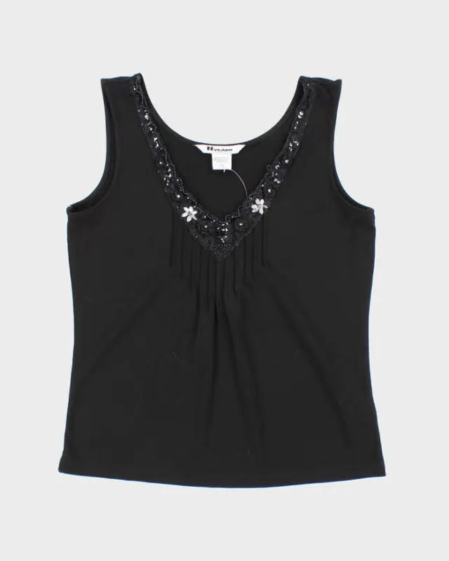 Vintage Y2k 00s Nygard Beaded Cami - M sold by Rokit
