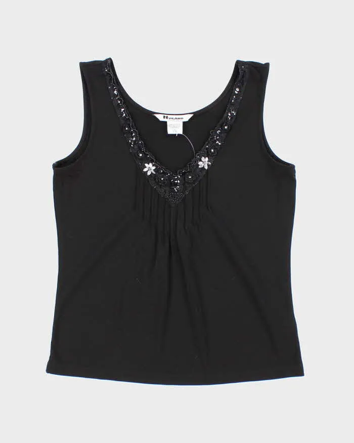 Vintage Y2k 00s Nygard Beaded Cami - M sold by Rokit