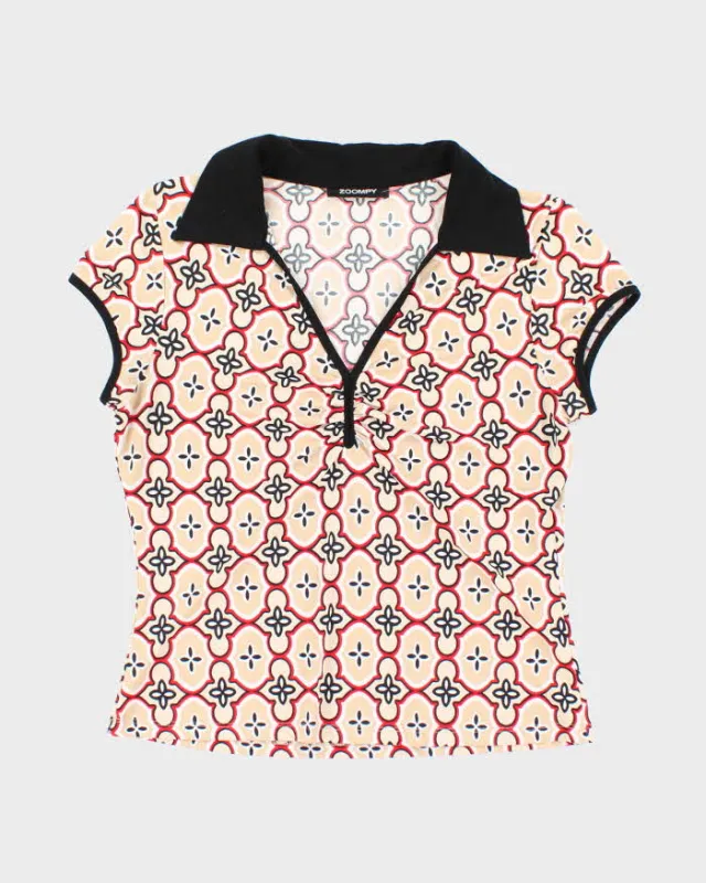 Vintage Y2k 00s Zoompy Blouse - M made by Rokit