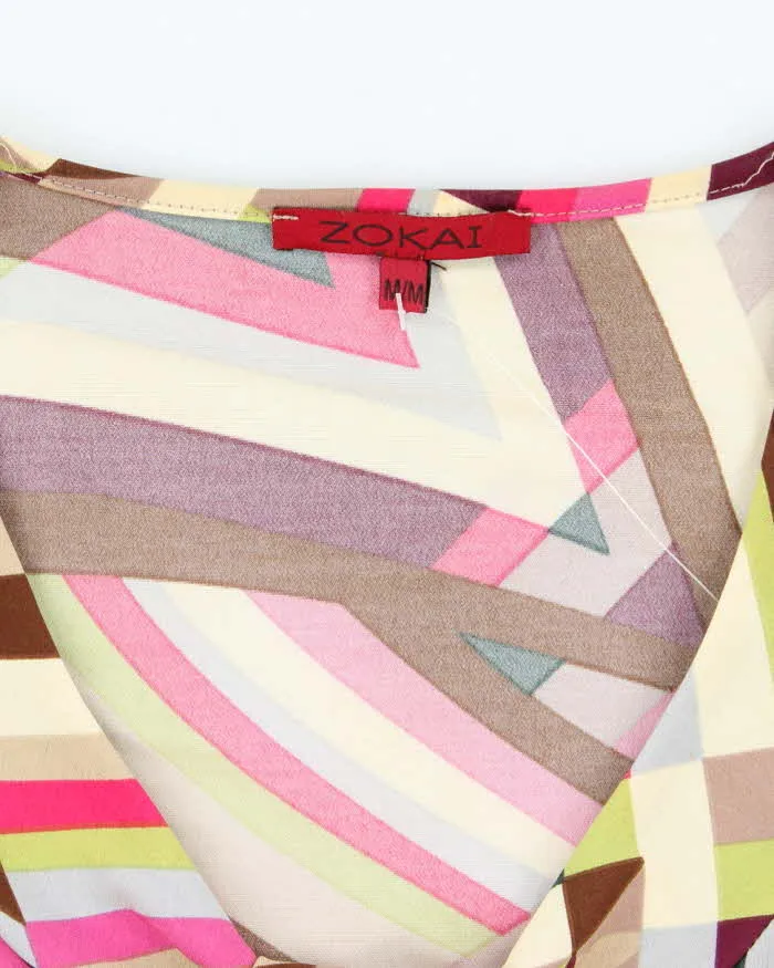 Vintage Y2k 00s Zokai Pattern Blouse - M sold by Rokit product image thumbnail 5