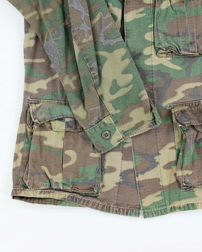 70s Vintage US Army RDF ERDL Combat Coat - Medium sold by Rokit product image thumbnail 4