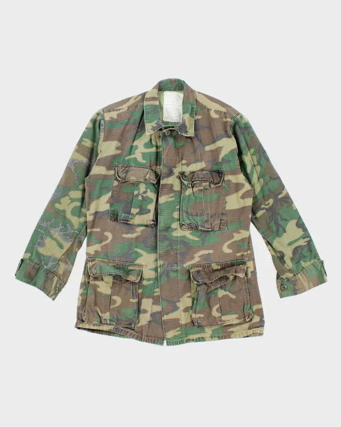 70s Vintage US Army RDF ERDL Combat Coat - Medium sold by Rokit