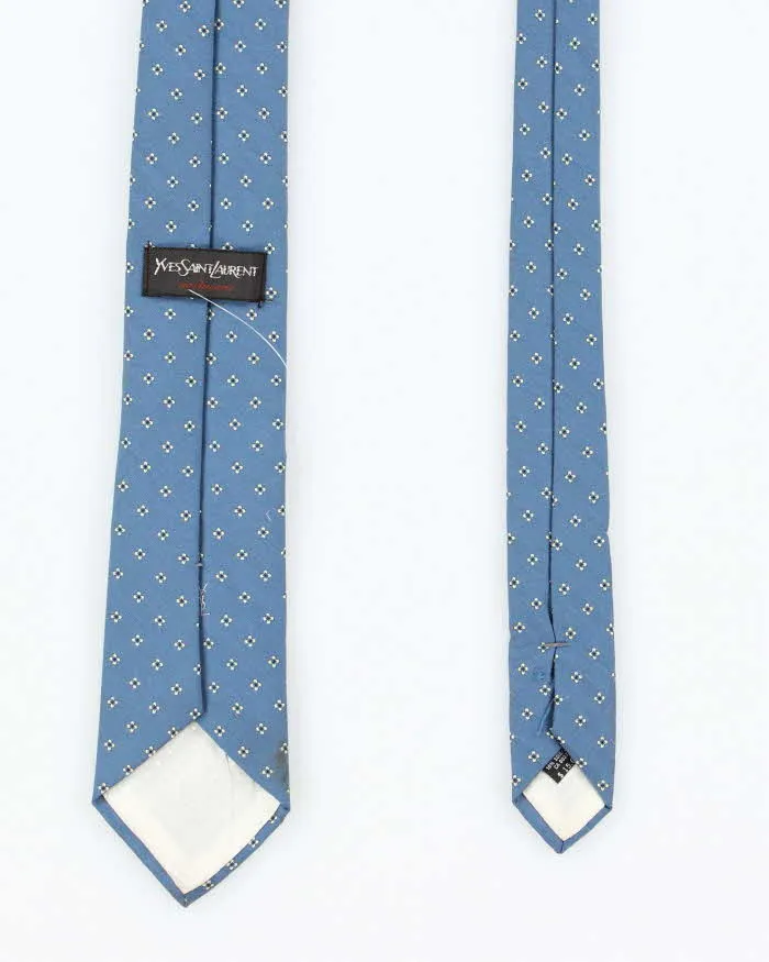 Vintage Yves Saint Laurent Patterned Silk Tie sold by Rokit product image thumbnail 2